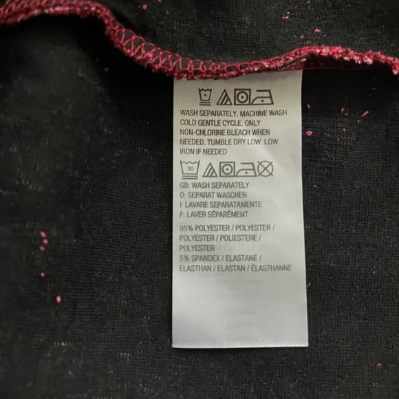 Isaac Mizrahi Live! Floral Knit Pink/Red Jacquard 3/4 Sleeve Topper Coat size XS - Picture 4 of 4